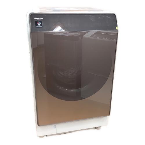 SHARP (シャープ) ドラム式洗濯乾燥機 ES-FA1B-TL 2024年製 扉角割れ有