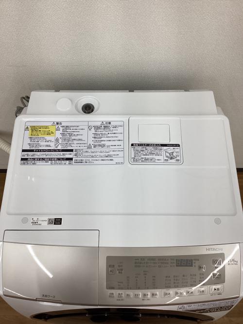 HITACHI (ヒタチ) ドラム式洗濯乾燥機 洗濯容量11.0kg 乾燥容量6.0kg 2022年製 BD-SV110G