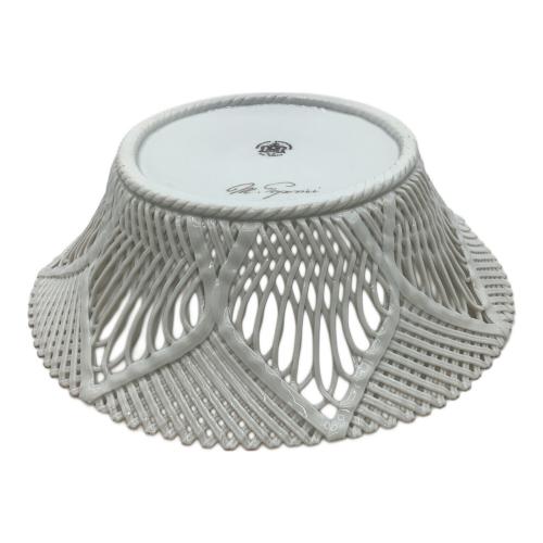 PORCELAIN MANUFACTURERS (ポーセリン マニファクチヤー) 陶器 レースバスケット 2Ｐセット