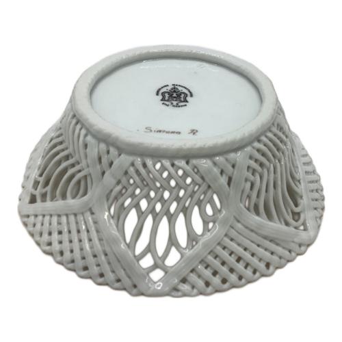 PORCELAIN MANUFACTURERS (ポーセリン マニファクチヤー) 陶器 レースバスケット 2Ｐセット