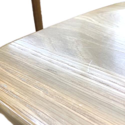 無印良品 (ムジルシリョウヒン) アームチェアー 丸脚 ナチュラル