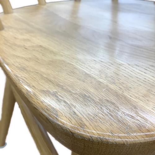 無印良品 (ムジルシリョウヒン) アームチェアー 丸脚 ナチュラル