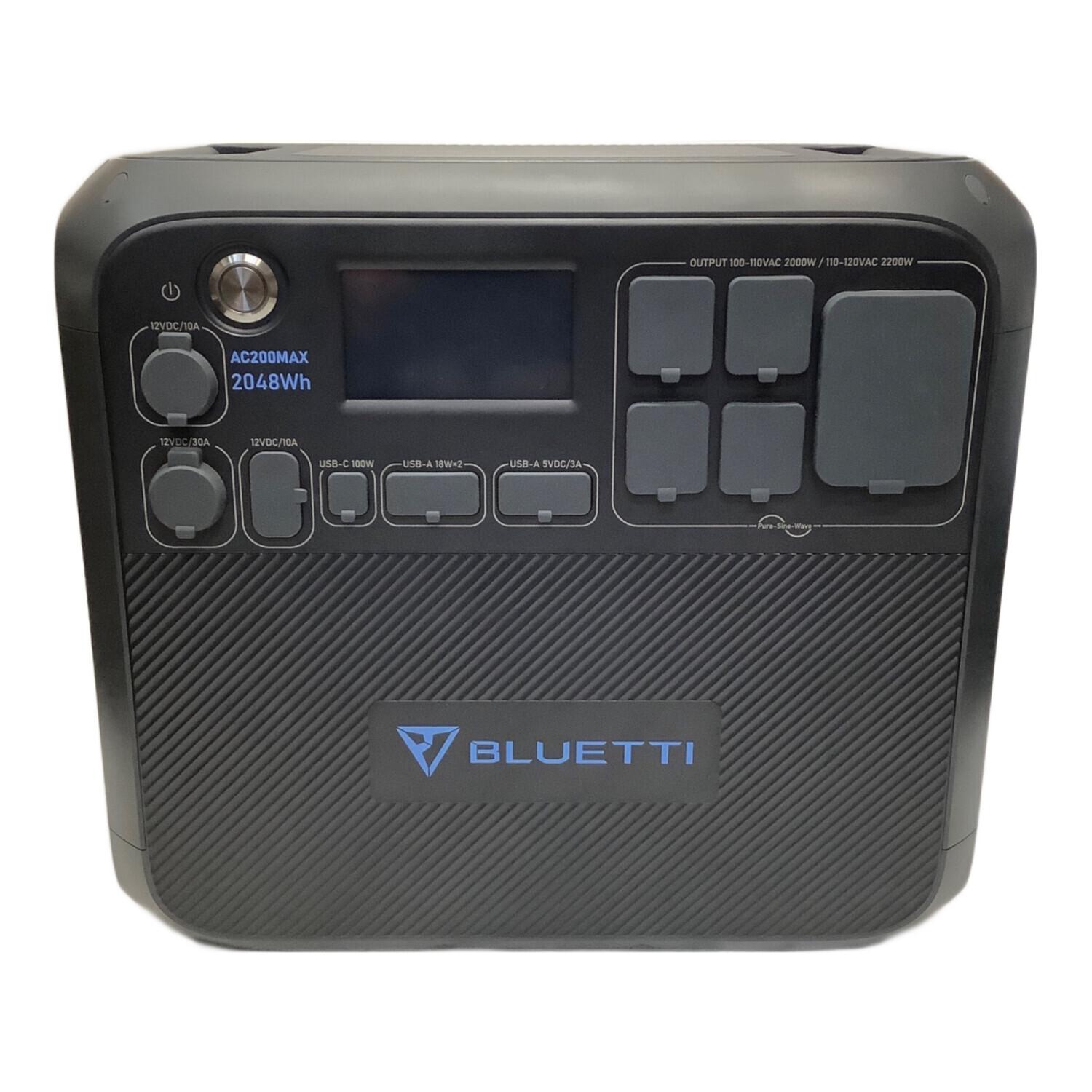 BLUETTI (ブルーティ) ポータブル電源 AC200MAX｜トレファクONLINE