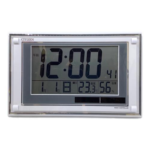 CITIZEN (シチズン) ソーラー置掛電波時計 8RZ189-003