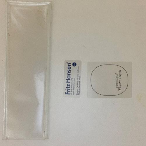 Fritz Hansen (フリッツハンセン) ダイニングテーブル 2022年デンマーク製 @ ホワイト SUPERELLIPSE