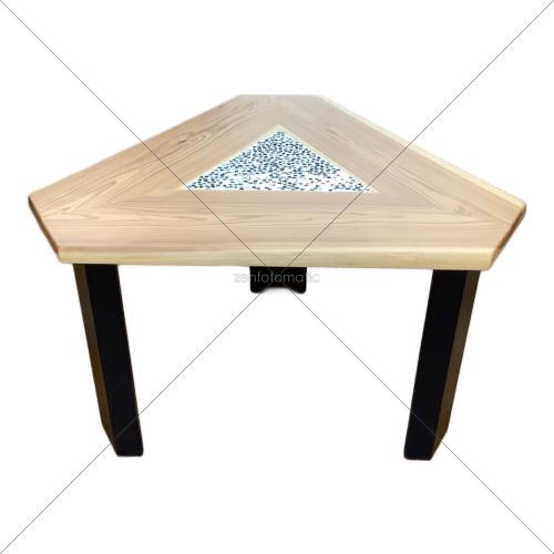 モアリビング ダイニングテーブル 410 ナチュラル×ブラック