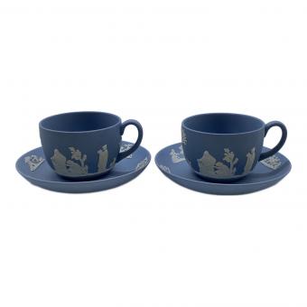 Wedgwood (ウェッジウッド) カップ&ソーサー ペールブルー ジャスパー