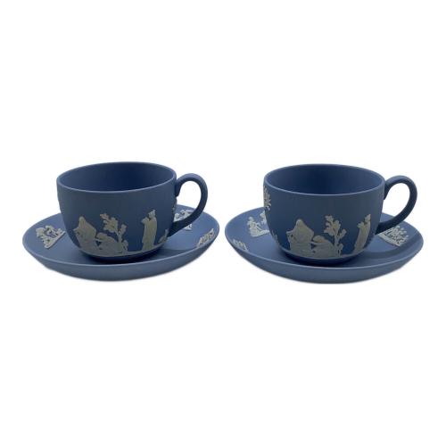 Wedgwood (ウェッジウッド) カップ&ソーサー ペールブルー ジャスパー