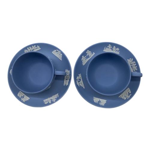 Wedgwood (ウェッジウッド) カップ&ソーサー ペールブルー ジャスパー