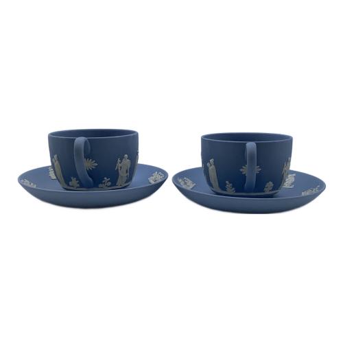 Wedgwood (ウェッジウッド) カップ&ソーサー ペールブルー ジャスパー