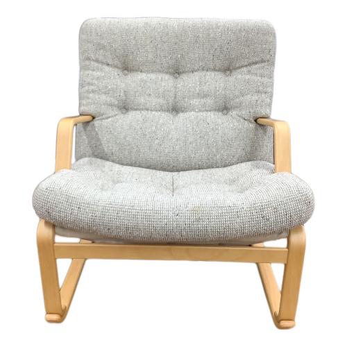 天童木工 (テンドウモッコウ) イージーチェアー マルガリータ ブルーノマットソン 37 ライトグレー×ナチュラル