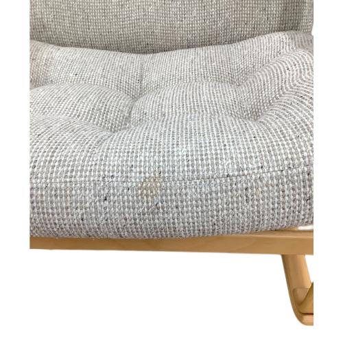 天童木工 (テンドウモッコウ) イージーチェアー マルガリータ ブルーノマットソン 37 ライトグレー×ナチュラル