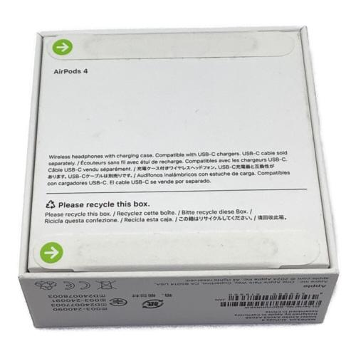 Apple (アップル) AirPods(第4世代) MXP63J/A
