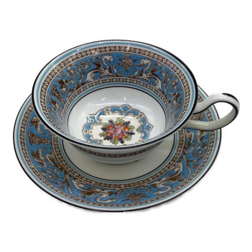 Wedgwood (ウェッジウッド) カップ&ソーサー フロレンティーン・ターコイズ
