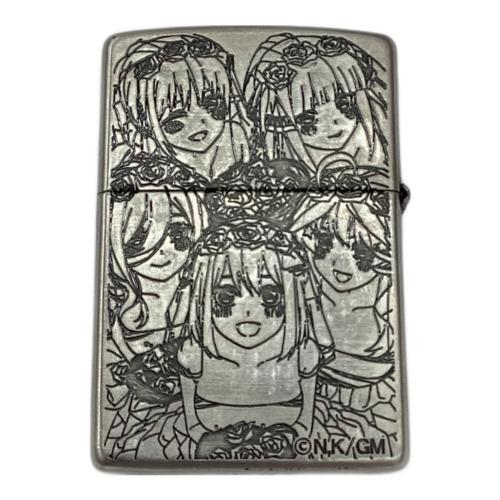 ZIPPO (ジッポ) オイルライター 2022年製 五等分の花嫁 中野三玖