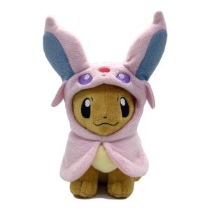Pokemon Center (ポケモンセンター) ポンチョを着たイーブイ ヌイグルミ ポンチョシリーズ エーフィ