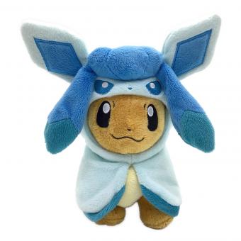 Pokemon Center (ポケモンセンター) ポンチョを着たイーブイ ヌイグルミ ポンチョと本体にヤブレ有 ポンチョシリーズ グレイシア