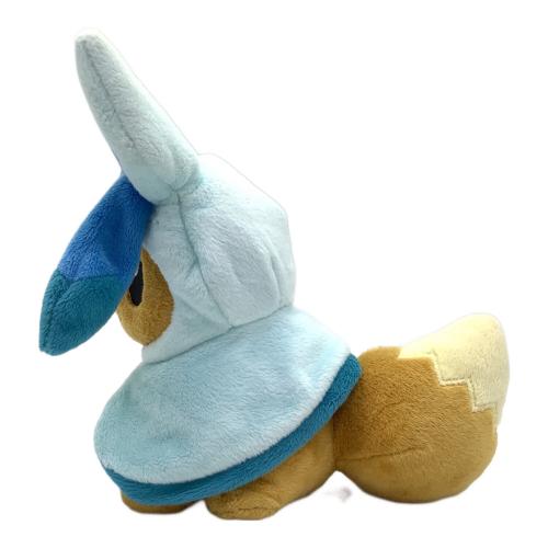 Pokemon Center (ポケモンセンター) ポンチョを着たイーブイ ヌイグルミ ポンチョと本体にヤブレ有 ポンチョシリーズ グレイシア