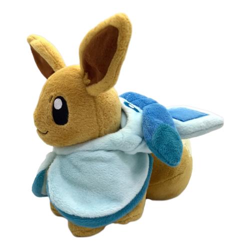 Pokemon Center (ポケモンセンター) ポンチョを着たイーブイ ヌイグルミ ポンチョと本体にヤブレ有 ポンチョシリーズ グレイシア