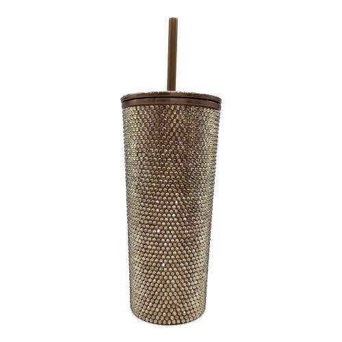 STARBUCKS COFFEE (スターバックス コーヒー) ステンレスコールドタンブラー ラインストーンゴールド