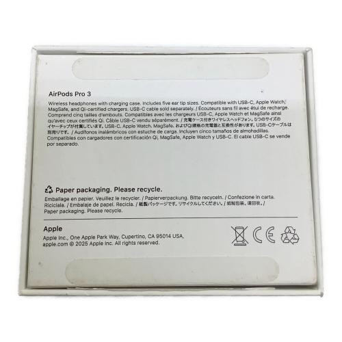 Apple (アップル) AirPods Pro 3 MFHP4J/A