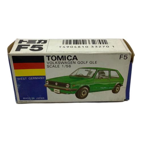 TOMY (トミー) フォルクスワーゲン ゴルフ GLE トミカ F5 箱ダメージ・キズ・ヨゴレ有 青箱 日本製 外国車シリーズ