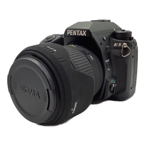 PENTAX (ペンタックス) デジタル一眼レフカメラ K-5 ズームレンズセット レンズ:SIGMA DC 18-200mm/3.5-6.3