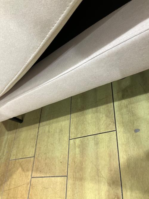 関家具 (セキカグ) 2人掛けソファー 131 ホワイト アリシア