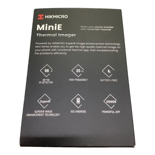 HIKMICRO Thermal Imager スマホ用サーモカメラ MiniE