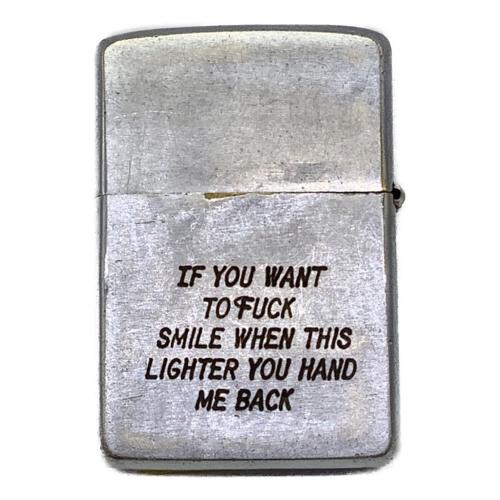 ZIPPO (ジッポ) オイルライター 1967年製 USA製 VIET  NAM 67-68 NUIDAT  TOUCHE