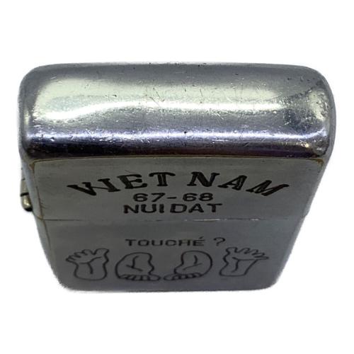 ZIPPO (ジッポ) オイルライター 1967年製 USA製 VIET  NAM 67-68 NUIDAT  TOUCHE