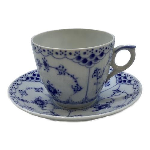 ROYAL COPENHAGEN (ロイヤル・コペンハーゲン) カップ&ソーサー ブルーフルーテッド・ハーフレース