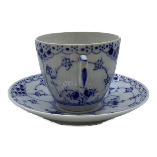 ROYAL COPENHAGEN (ロイヤル・コペンハーゲン) カップ&ソーサー ブルーフルーテッド・ハーフレース