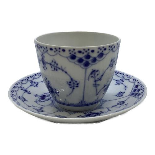 ROYAL COPENHAGEN (ロイヤル・コペンハーゲン) カップ&ソーサー ブルーフルーテッド・ハーフレース
