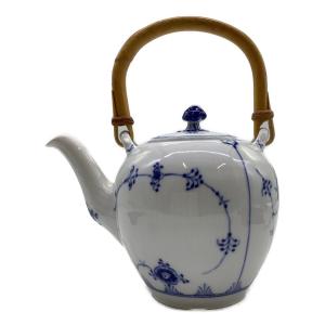 ROYAL COPENHAGEN (ロイヤル・コペンハーゲン) ジャパニーズティーポット 急須 ブルーフルーテッド・プレイン