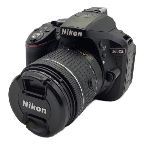 Nikon (ニコン) デジタル一眼レフカメラ D5300 ダブルズームレンズキット AF-P18-55mm /3.5-5.6G、AF-S 55-200mm/4-5.6G II