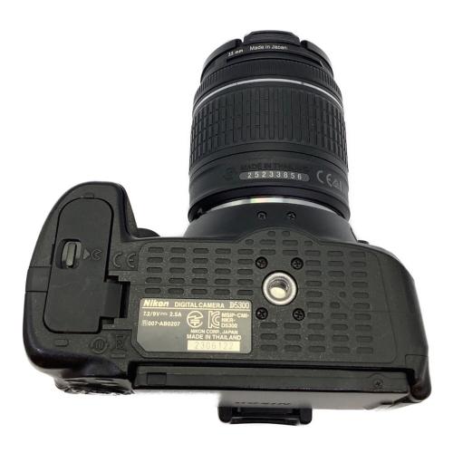 Nikon (ニコン) デジタル一眼レフカメラ D5300 ダブルズームレンズキット AF-P18-55mm /3.5-5.6G、AF-S 55-200mm/4-5.6G II