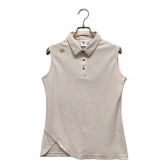 DESCENTE (デサント) ポロシャツ ゴルフウェア(トップス) レディース SIZE L ピンク