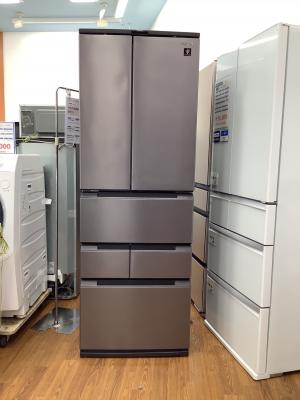 SHARP (シャープ) 6ドア冷蔵庫 SJ-MF50J-H 2022年製 336 504L