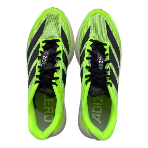 adidas (アディダス) ランニングシューズ JS4933 ADIZERO BOSTON 13 メンズ SIZE 27.5cm グリーン×ホワイト