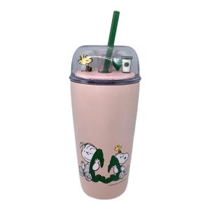 STARBUCKS COFFEE (スターバックス コーヒー) X PEANUTS ステンレスコールドカップタンブラー 473ml