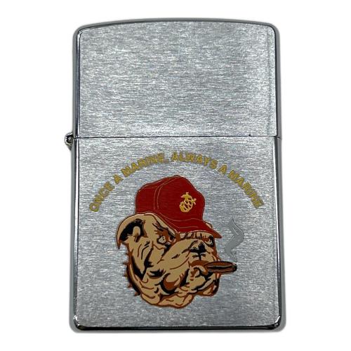 ZIPPO (ジッポ) オイルライター 2002年製 ONCE A MARINE ALWAYS A MARINE