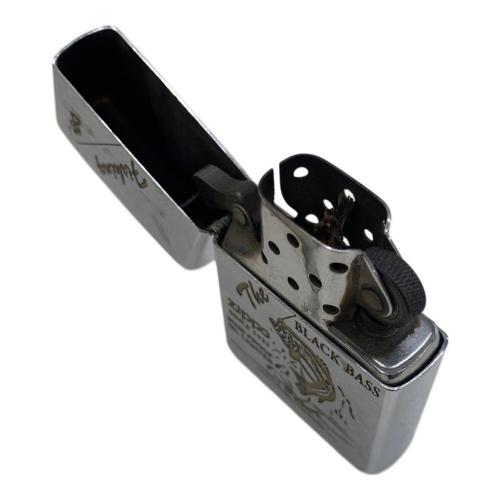 ZIPPO (ジッポ) オイルライター 2001年USA製 The Fishing BLACK BASS