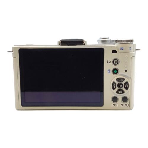 RICOH / PENTAX ミラーレス一眼カメラ Q-S1 ダブルズームキット レンズ:PENTAX-02 STANDARD ZOOM/PENTAX-06 TELEPHOTO ZOOM