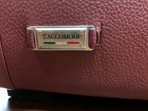 saccomodi (サコモディ) 3人掛けソファー イタリア製 ワインレッド