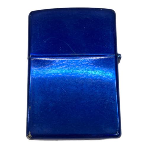 ZIPPO (ジッポ) オイルライター 2005年製 ブルーラッカークロス