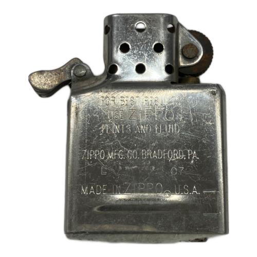 ZIPPO (ジッポ) オイルライター 2005年製 ブルーラッカークロス
