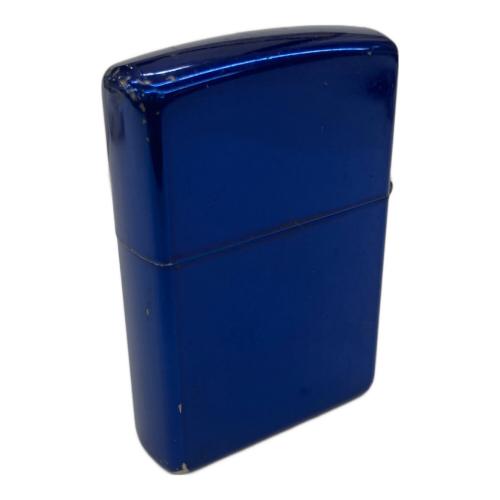 ZIPPO (ジッポ) オイルライター 2005年製 ブルーラッカークロス