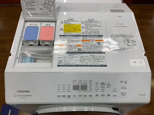 TOSHIBA (トウシバ) ドラム式洗濯乾燥機 TW-127XM2L 2022年製 固定ボルト有 181