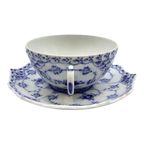 ROYAL COPENHAGEN (ロイヤル・コペンハーゲン) カップ&ソーサー ブルーフルーテッド・フルレース